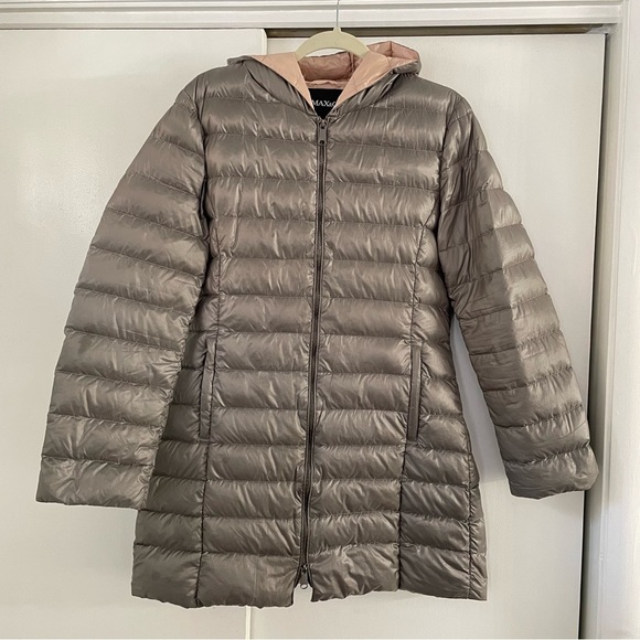 Max&Co by Max Mara Down Filled Hooded Quilted Coat - Picture 3 of 11
